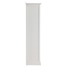 White Hamptons 2 Door Display Cabinet